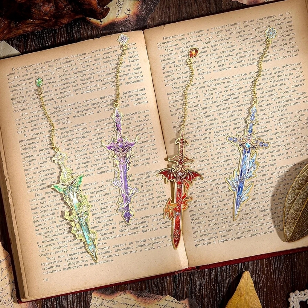 Colorful Sword-Shaped Bookmarks - Picture 9 of 9